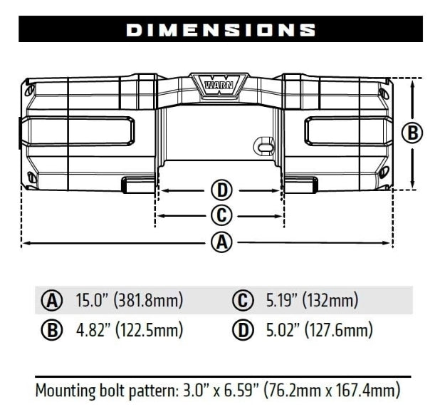 AXON 55-S Powersport Winch Syn