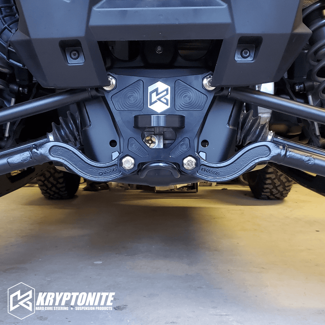 KRYPTONITE POLARIS RZR DEATH GRIP REAR RADIUS PLATE 2018-2021 TURBO S