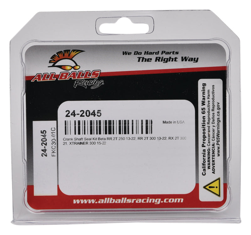 All Balls Racing Crank Shaft Seal Kit