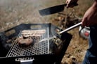 Rough Country Overland Collapsible Fire Pit Stainless Steel Grill Grate