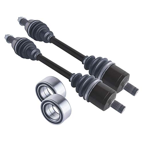 Polaris Rzr 50" / 55" Front Cv Axles & Wheel Bearings Set 570 / 800 / 900