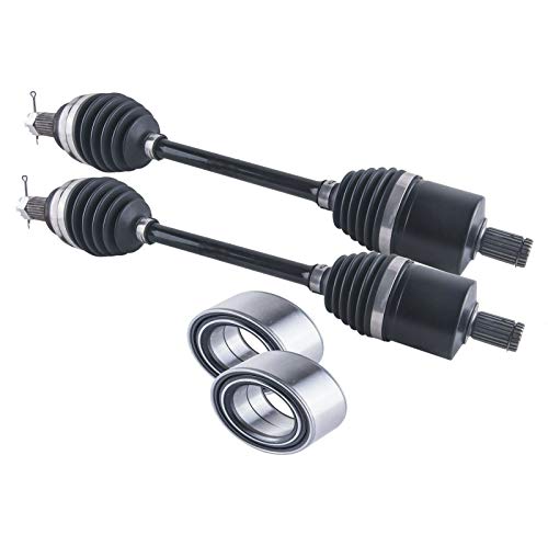 Polaris Front Cv Axles & Wheel Bearings Set Sportsman / Scrambler