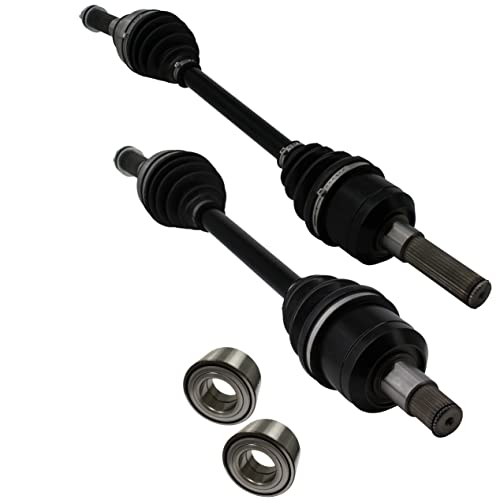 Kawasaki Mule Pro Rear Cv Axles & Wheel Bearings Set 59266-0710