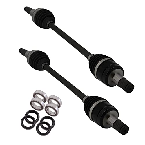 Yamaha Wolverine X4 / X2 Front Cv Axle & Wheel Bearing Set Bg4-2518F-00-00