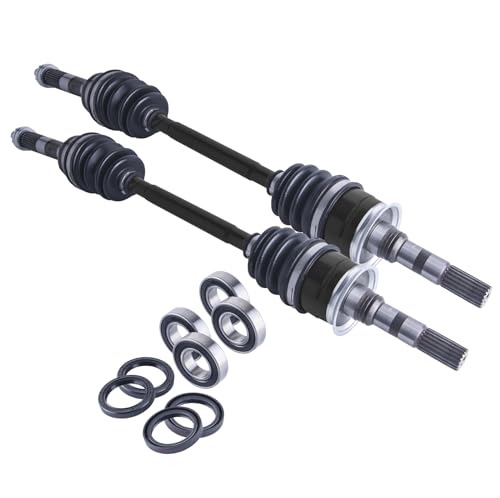 Suzuki Quv Front Cv Axles With Wheel Bearings Set 620