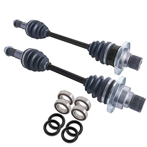 Yamaha Grizzly Rear Axles & Wheel Bearings Set 660 2002 ONLY