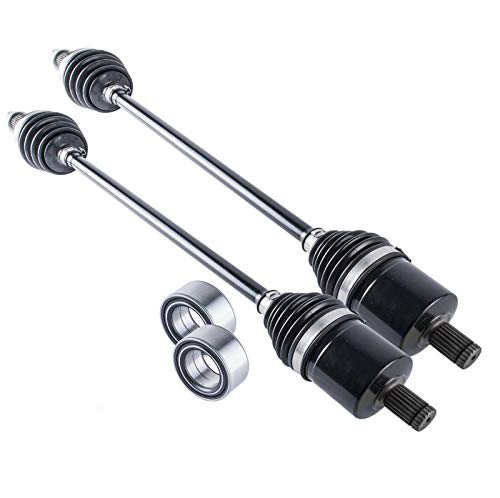 Polaris Rzr Front Cv Axles & Wheel Bearings Set 1000 Xp