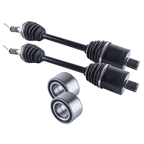 Gem M1400 Gas Rear Cv Axles & Wheel Bearing Set