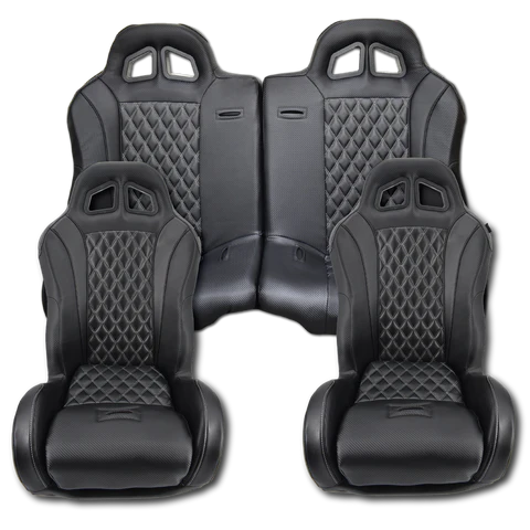 Carbon Edition Daytona Seats and Bench Seat Bundle RZR 1000/Turbo