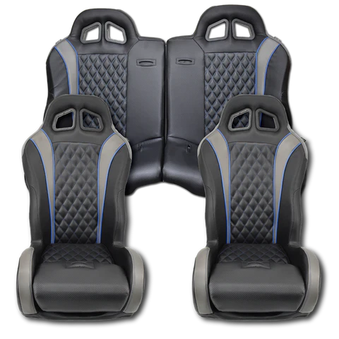 Carbon Edition Daytona Seats and Bench Seat Bundle RZR 1000/Turbo