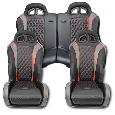 Carbon Edition Daytona Seats and Bench Seat Bundle RZR 1000/Turbo