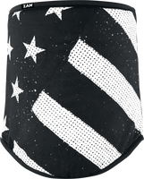 SPORTFLEX NECK GAITER BLACK & WHITE FLAG