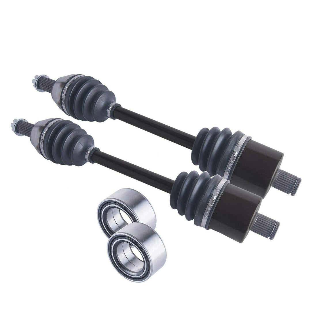 Polaris Sportsman Xp Rear Cv Axles & Wheel Bearings Set 550 / 850