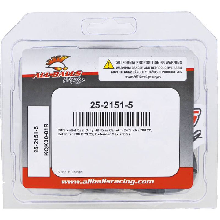 All Balls Racing Differential Seal Kit