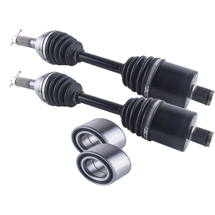 Polaris Rzr 570 Rear Cv Axles & Wheel Bearings Set 1334371