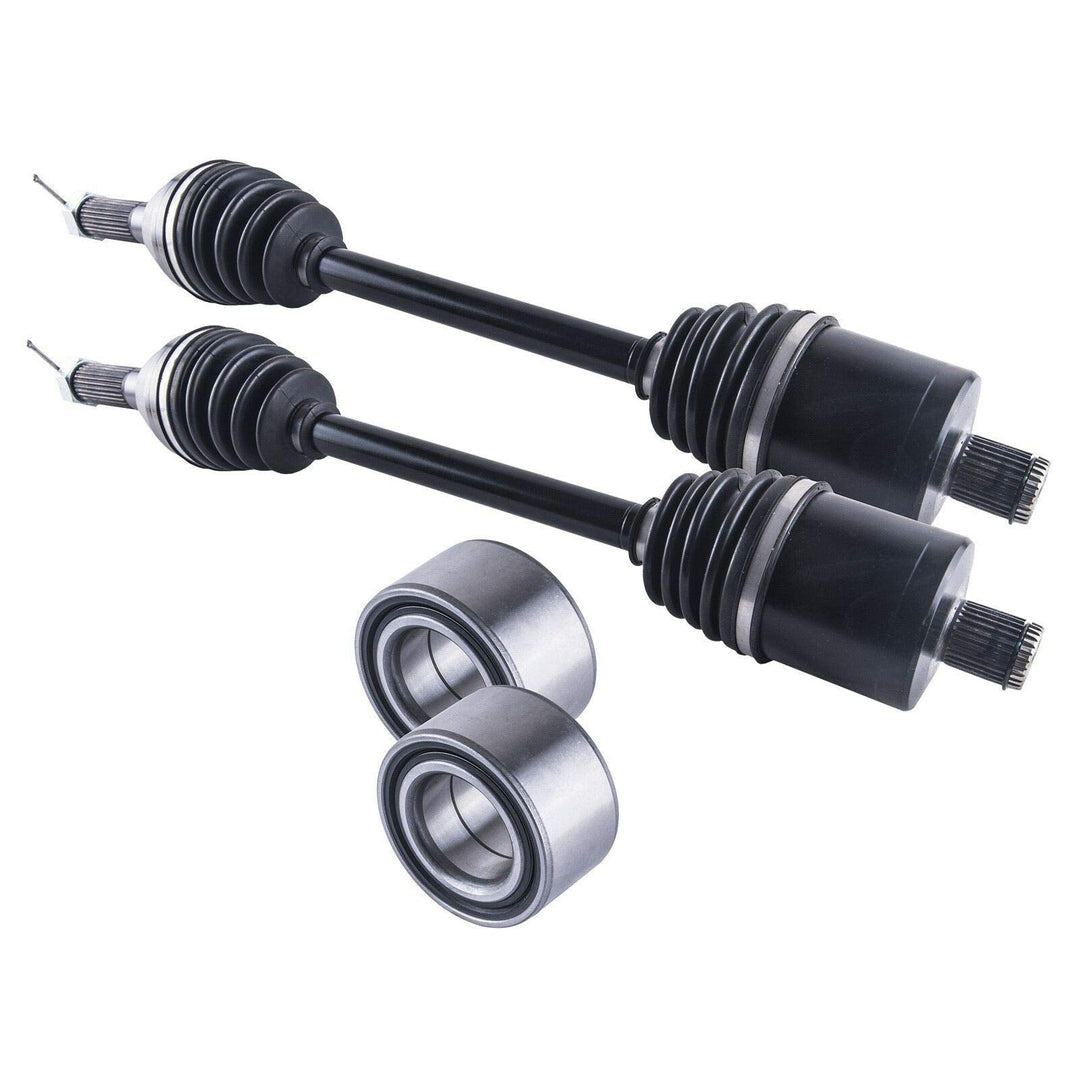 Gem M1400 Gas Rear Cv Axles & Wheel Bearing Set