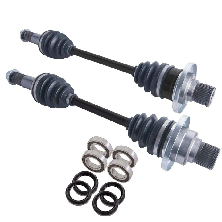 Yamaha Grizzly Rear Axles & Wheel Bearings Set 660 2002 ONLY