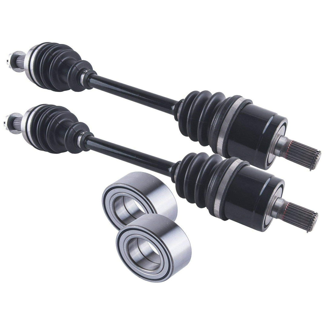 Honda TRX 420 500 520 Rear CV Axles Wheel Bearings & Seals Set
