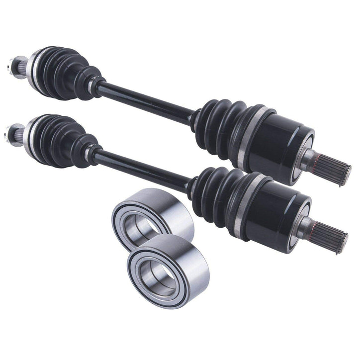 Honda TRX 420 500 520 Rear CV Axles Wheel Bearings & Seals Set