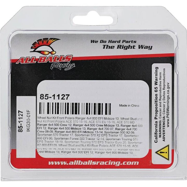 All Balls Racing Wheel Stud and Nut Kit