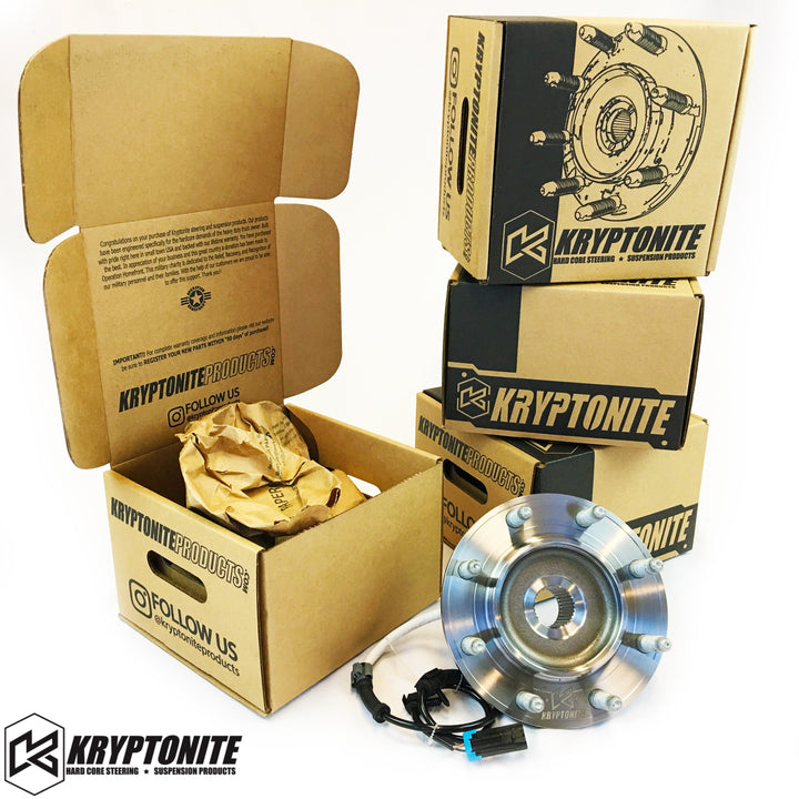 KRYPTONITE LIFETIME WARRANTY WHEEL BEARING 8 LUG 2011-2019