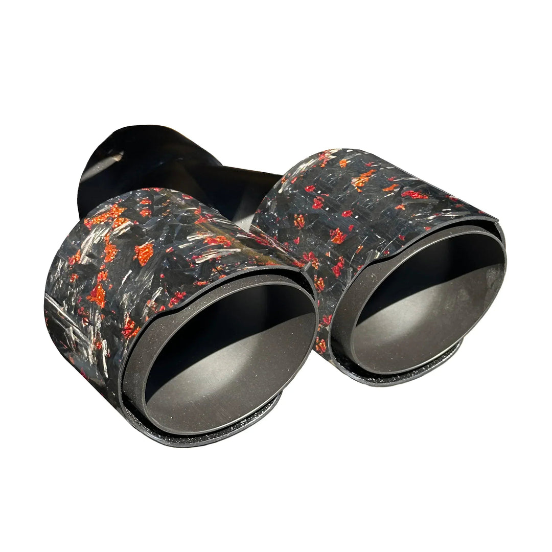 RPM Maverick R Carbon / Colored Dual Exhaust Tips