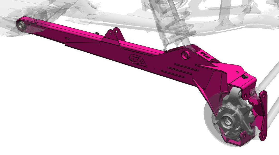 Polaris Pro R/Turbo R/Pro S Toe Link Delete Trailing Arms