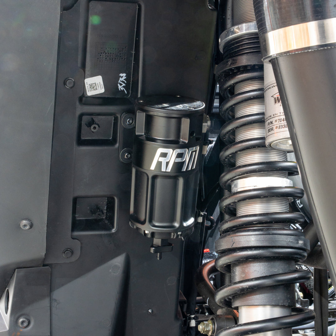 RPM Polaris RZR Turbo, XPT, Turbo R, Pro S, & Pro XP 4-Stage Oil Catch Can Kit