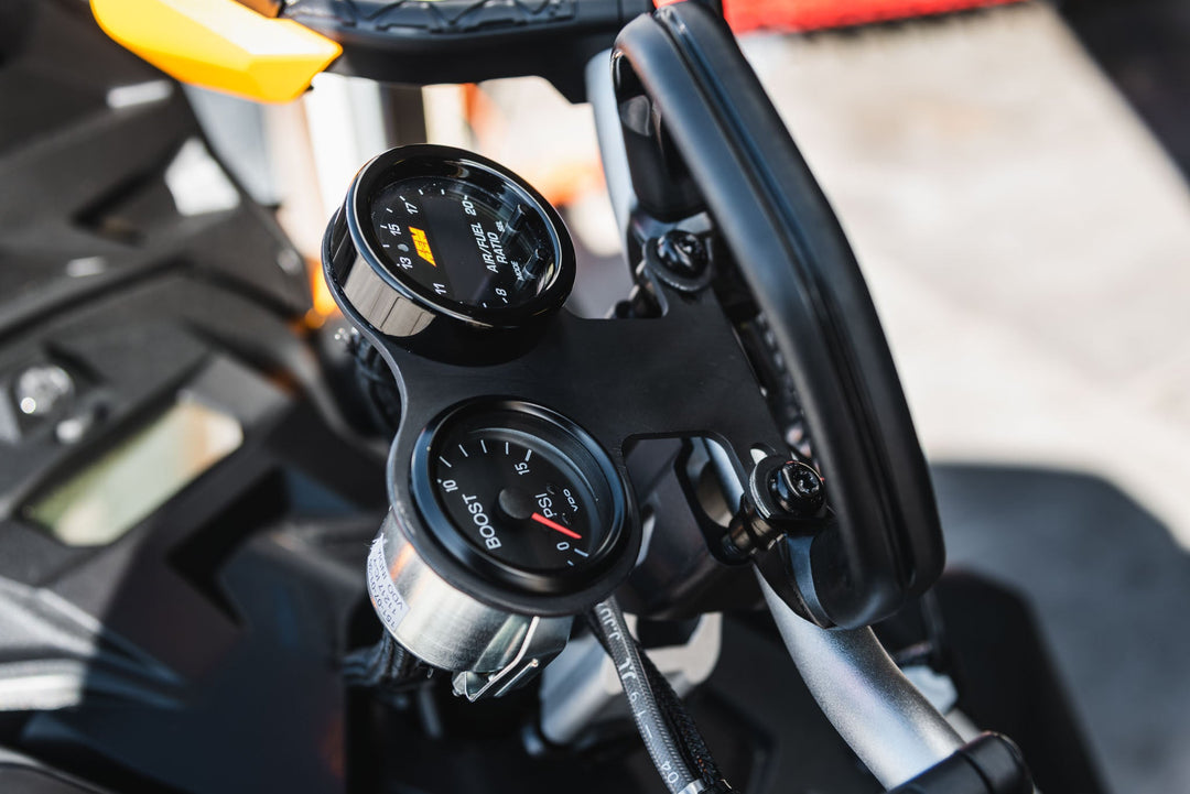 Snowmobile turbo gauges 