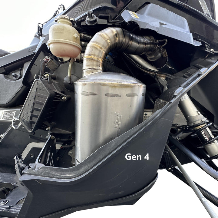 Gen 5 2023-2024 Ski-Doo 850 NA Titanium Chambered Muffler - RPM SXS