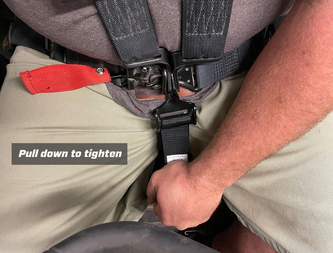 5.2 Harness with Shoulder Straps Sewn to Lap