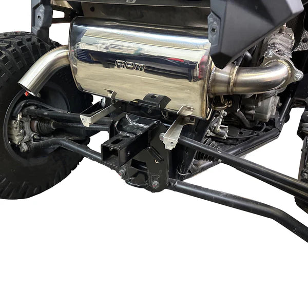 2020-2025 Polaris RZR PRO XP & Turbo R / Pro S Sport Muffler, Slip-On Catless Sport Muffler