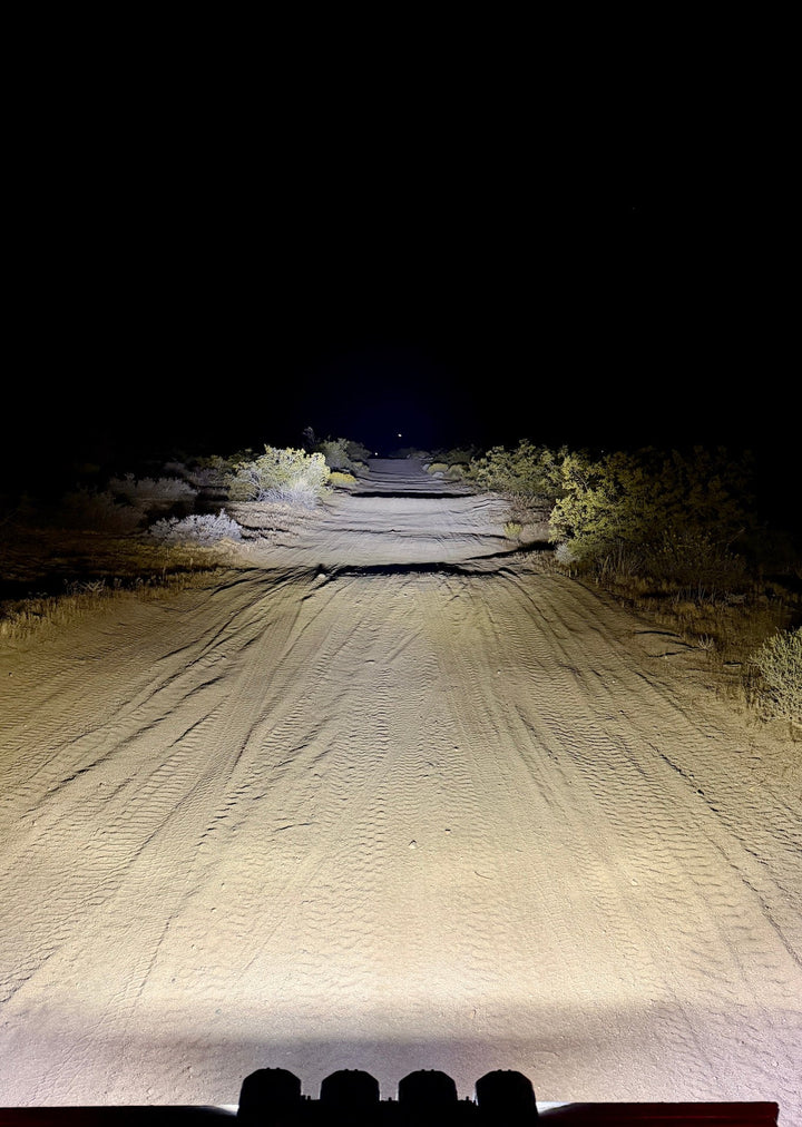 5 Light U-Con Interlocking Off Road LED Pod With Amber or White DRL Running Light