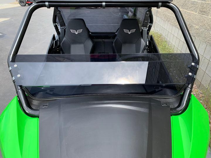 Wildcat Trail/Sport 700 Half Windshield with Billet Mounts