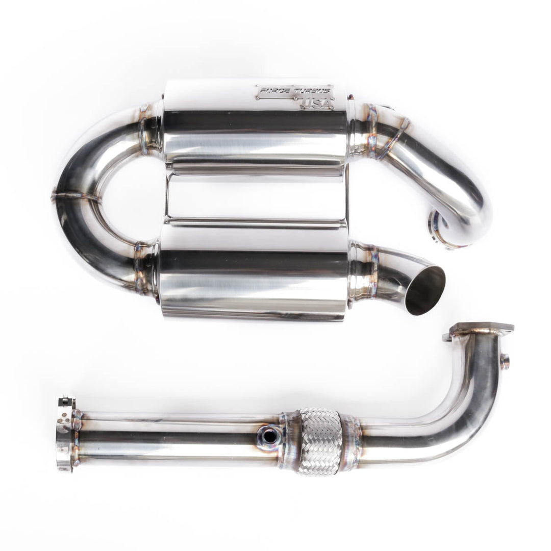 Polaris RZR 3" Turbo Back Exhaust