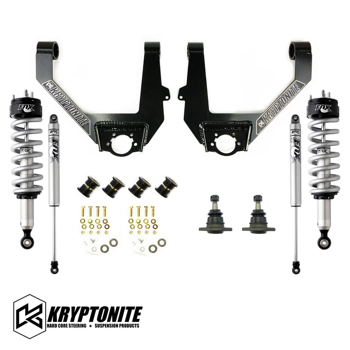 KRYPTONITE STAGE 3 LEVELING KIT WITH FOX SHOCKS 1/2 TON 6 LUG 2014-2018 (KRUCA13)