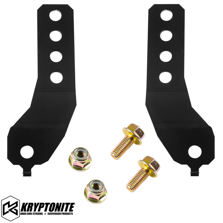 KIT DE NIVELACIÓN DE ETAPA 1 CON AMORTIGUADORES FOX FORD SUPER DUTY F250/F350 KRYPTONITE 2017-2023