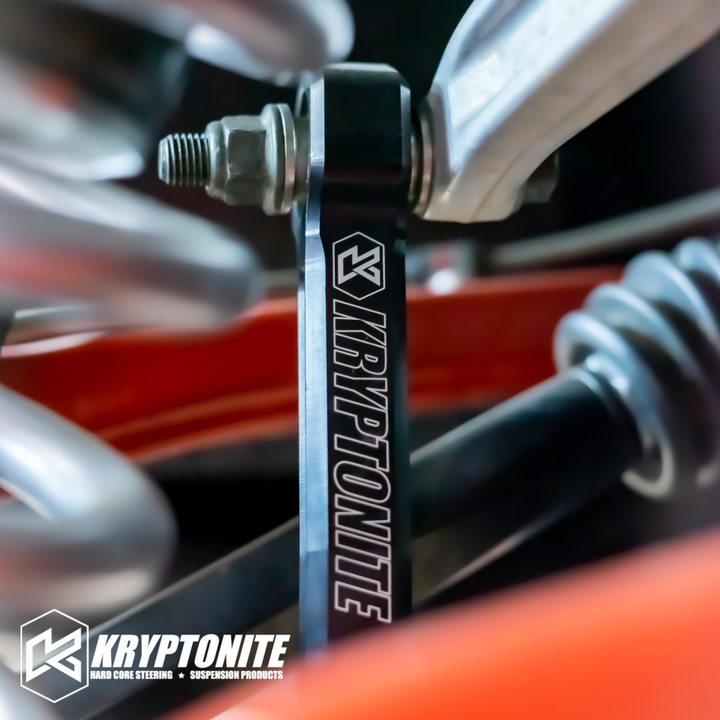 KRYPTONITE POLARIS PRO R DEATH GRIP FRONT SWAY BAR LINKS 2022-2023