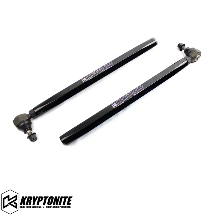 KRYPTONITE POLARIS RZR DEATH GRIP TIE RODS STAGE "1" (+3 Long Travel) 2015-2021 XP SHOCK THERAPY