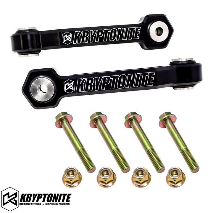 KRYPTONITE POLARIS RZR DEATH GRIP FRONT SWAY BAR LINKS 2015-2023 XP