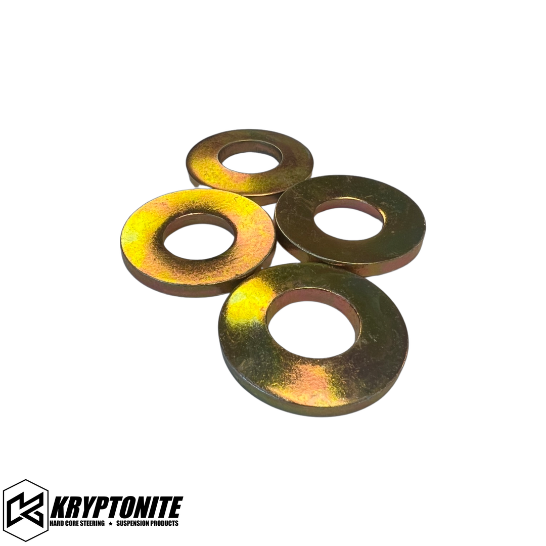 KRYPTONITE POLARIS RZR DEATH GRIP AXLE WASHER PACK 2014-2023 XP