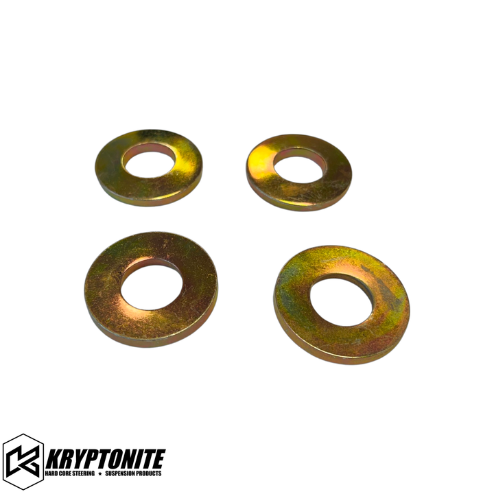 KRYPTONITE POLARIS RZR DEATH GRIP AXLE WASHER PACK 2014-2023 XP