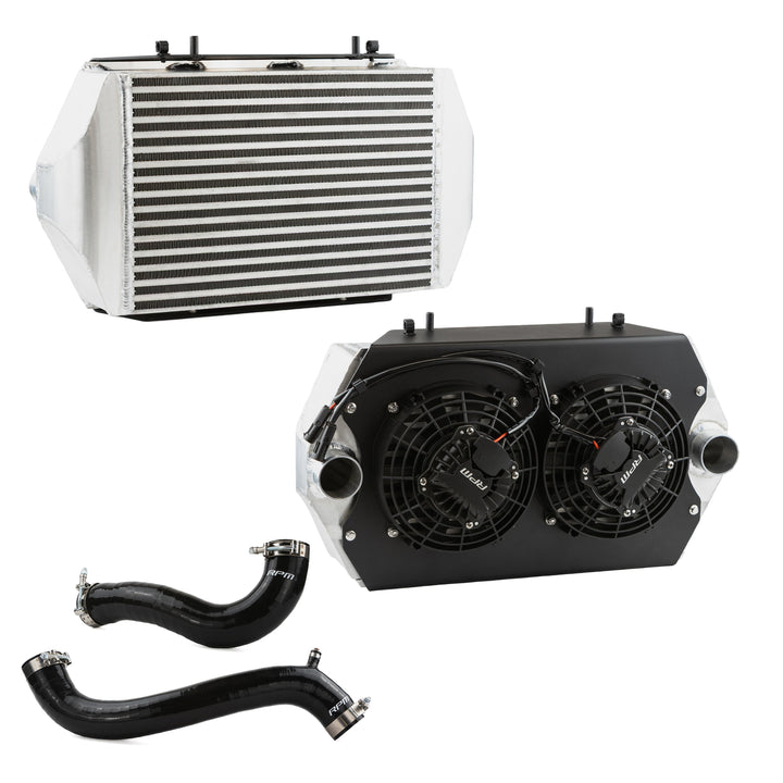 RPM Kawasaki H2 Stage 3 XL Intercooler With Brushless Fans & Sealed Shroud