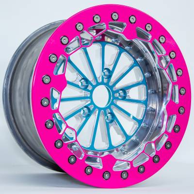 CHROME CITY CONNECT CUSTOM CRUSHER PRO BILLET UTV BEADLOCK WHEELS (SET OF 4 WHEELS)