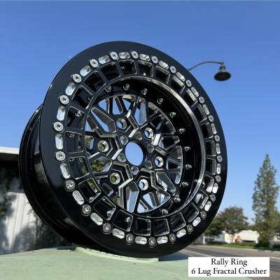 Fractal Crusher Billet UTV Beadlock Wheels 5X4.5-6X5.5