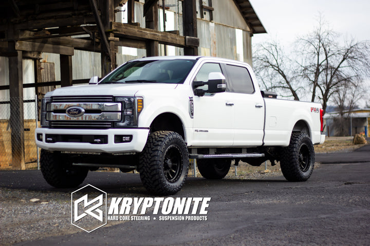 KIT DE NIVELACIÓN DE ETAPA 1 CON AMORTIGUADORES FOX FORD SUPER DUTY F250/F350 KRYPTONITE 2017-2023