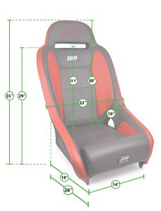 SHREDDY COMP ELITE SUSPENSION SEAT