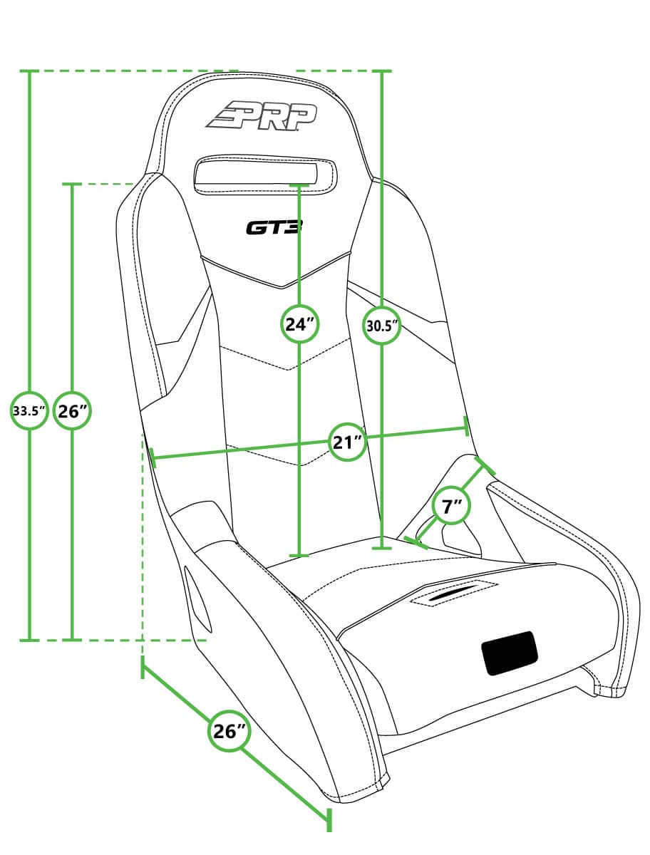 GT3 SUSPENSION SEAT *Custom Order – SXS Connection