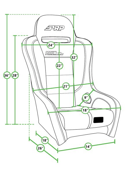 SHREDDY PODIUM ELITE SUSPENSION SEAT