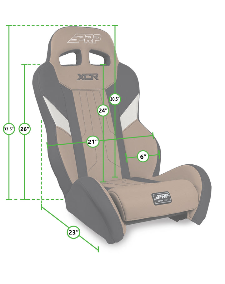 XCR SUSPENSION SEAT-PAIR *Custom Order